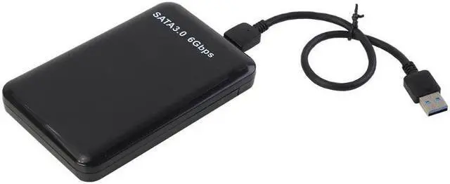 Main image of SSD Case 2.5inch SATA to USB 3.0 Hard Drive Enclosure for SSD Disk HDD Box Case Support UASP HD External Hard Disk cover (Black)