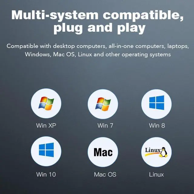 Alt view image 5 of 6 - M.2 SSD Enclosure SATA3.0 6Gbps NVMe/NGFF Mobile HDD Case Heat Dissipation Compatible with 2230 2242 2260 2280 SSD Plug and Play(SATA C-A Grey)