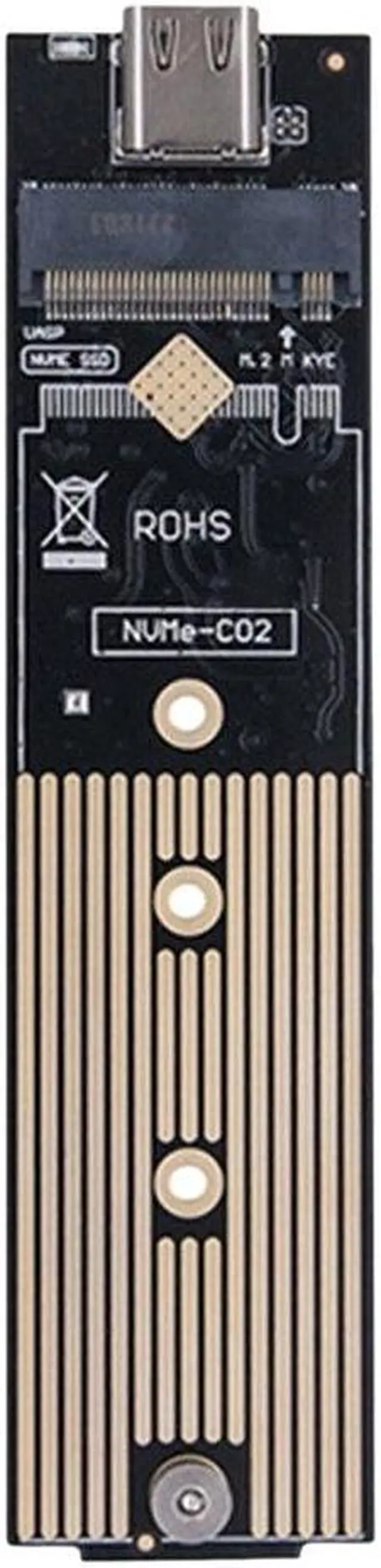 Main image of M.2 To USB3.1 Gen2 Converter Card PCL-E Solid State Disk Adapter 6/10Gbps Hard Drive Disk Converter Supports 2230 2242 2260 2280(C female port)