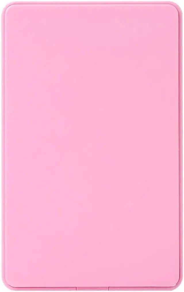 Main image of 2.5 inch USB 2.0 SATA HDD Hard Disk Drive Box External Case Portable Mobile SSD Enclosure for Win7/Win8/Win10/Mac OS(Pink)