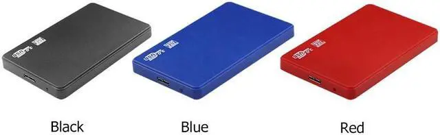Alt view image 2 of 6 - Harddisk Boxs USB C 3.0 2.5 Inch Serial Port HDD SSD Shell SATA 3.0 External Enclosure Hard Drive Disk Box Extra Hard Disk Case(Blue)