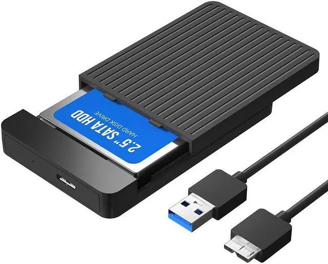 Alt view image 3 of 6 - 6GB/s 2.5 SATA to Micro-USB3.0/Type C 3.0 Adapter Hard Drive Enclosure for SSD Disk HDD Box Case HD External HDD Enclosure(USB3.0 to Type C)