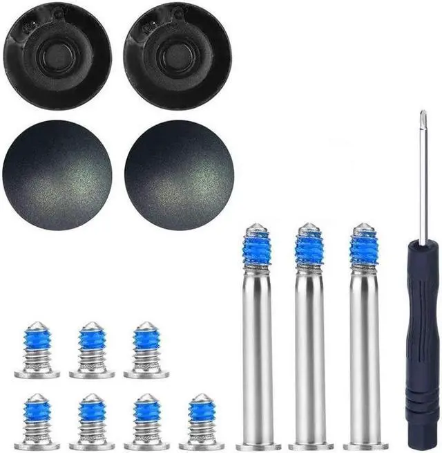 Main image of Rubber Feet with Screws Bottom Screwdriver Set for Mac Book PRO A1278 A1286 A1297 13, 15, 17 (Not for Retina Screens)