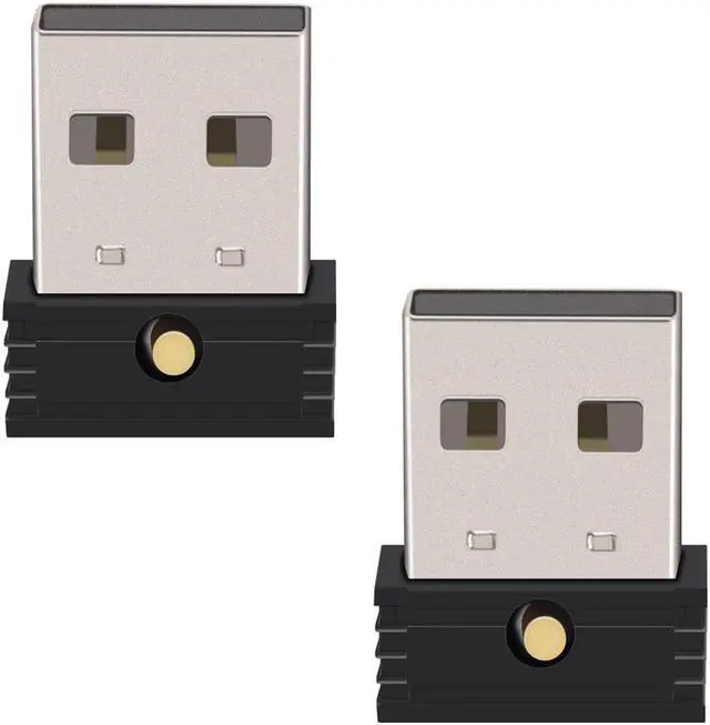 Alt view image 2 of 6 - 2Pcs USB Mouse Jiggler,Undetectable Automatic Computer Mouse Mover Jiggler, Keeps Computer Awake,Simulate Mouse Movement