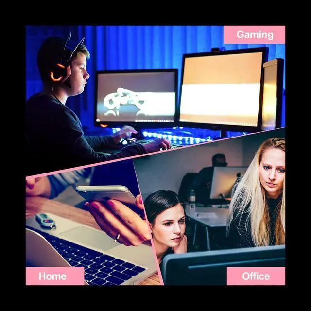 Alt view image 6 of 6 - Heated Mouse Pad USB Heating Mouse Mats Winter Hand Warm Mousepad for Computer Laptop Mice Pads Accessories 2Pcs Pink