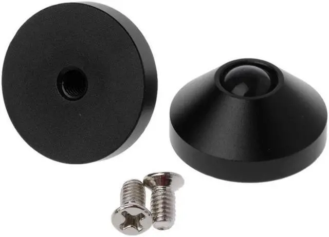 Main image of Mechanical Keyboard Metal Anodized Aluminum CNC Cone Feet Alu Support Pad 2Pcs Non-Slip 6Colors Optional