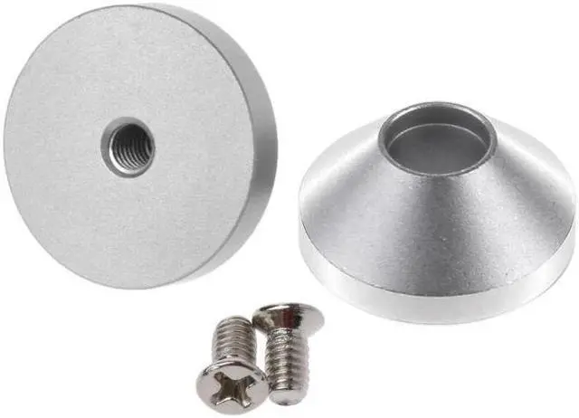 Alt view image 5 of 6 - Mechanical Keyboard Metal Anodized Aluminum CNC Cone Feet Alu Support Pad 2Pcs Non-Slip 6Colors Optional