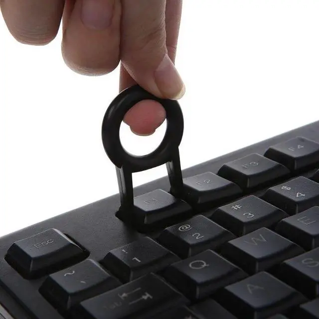 Alt view image 4 of 6 - Mechanical Keyboard Keycap Puller Remover for Keyboards Key Cap Fixing ToolBlack