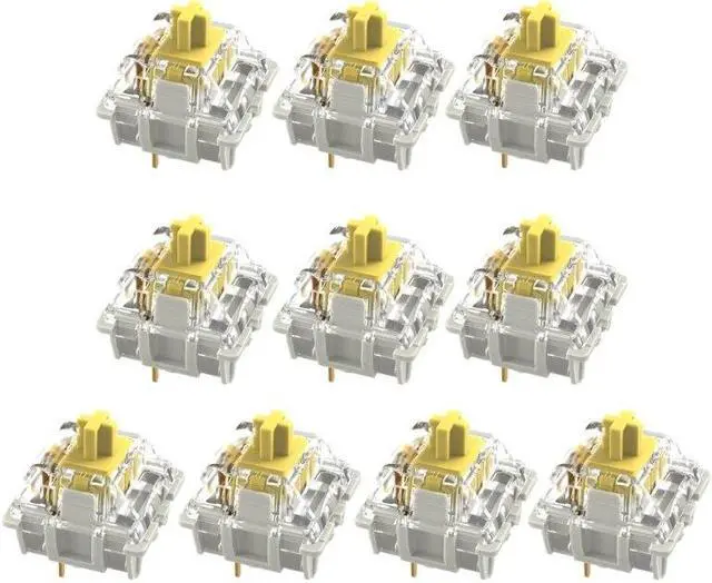 Main image of G Pro 2.0 Switches Keyboard Linear Plate Mounted  3 Pin RGB Switches(5)