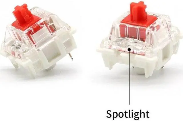 Alt view image 4 of 5 - G Pro 2.0 Switches Keyboard Linear Plate Mounted  3 Pin RGB Switches(2)