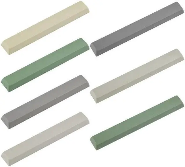 Alt view image 3 of 6 - Durable PBT 6.25u 7u Spacebar Keycap XDA Profile Five-Side Dye Subbed Keycaps(7u dark green)