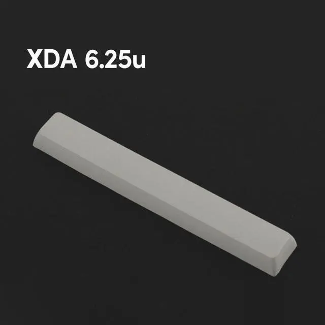 Alt view image 5 of 6 - Durable PBT 6.25u 7u Spacebar Keycap XDA Profile Five-Side Dye Subbed Keycaps(7u dark green)