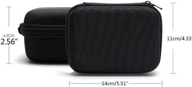 Alt view image 6 of 6 - EVA Hard Case Travel Carrying For Pencil Magic Mouse Magsafe Power Adapter Magnetic Charging Cable Carry Case