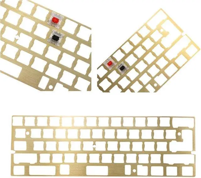 Main image of Brass Plate Positioning Board Plate-mounted Stabilizers GH60 GK61 PCB for Mechanical Keyboard