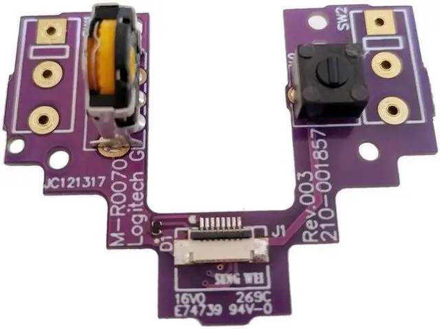 Alt view image 2 of 6 - for GPW Wireless Gaming Mouse Hot-swap Micro-motion Motherboard Purple Edition