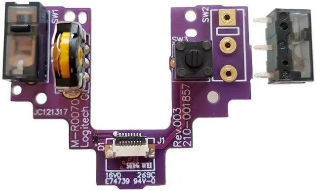 Alt view image 3 of 6 - for GPW Wireless Gaming Mouse Hot-swap Micro-motion Motherboard Purple Edition