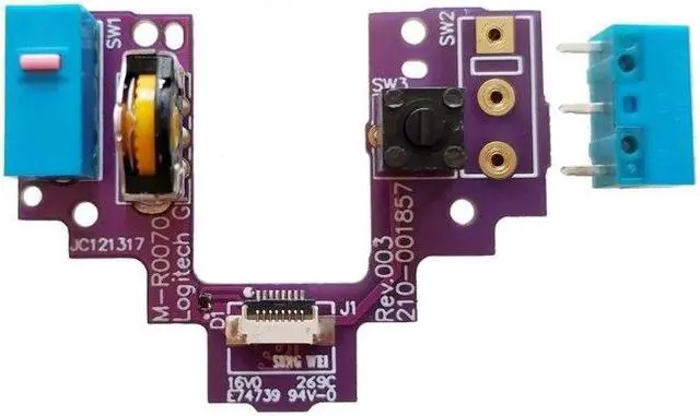 Alt view image 4 of 6 - for GPW Wireless Gaming Mouse Hot-swap Micro-motion Motherboard Purple Edition