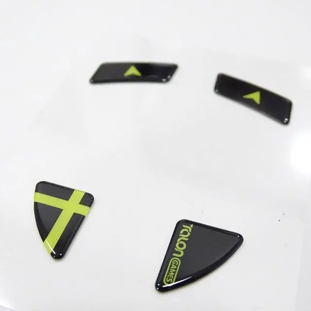 Alt view image 2 of 6 - Curved Edges Glass Mouse Feet Pad Mouse Skates Anti-Slip Mouse Glides for viper  Gaming Mouse