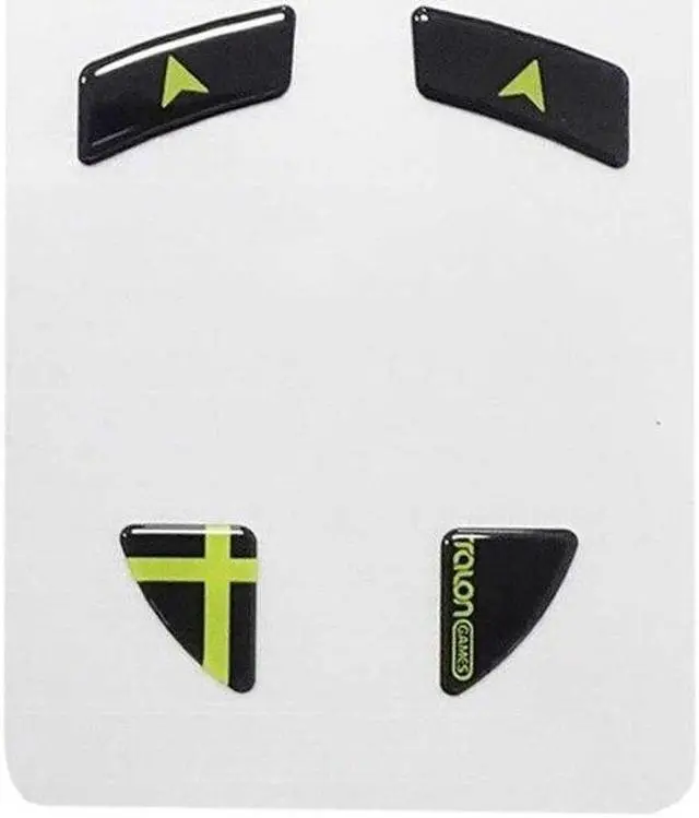 Alt view image 4 of 6 - Curved Edges Glass Mouse Feet Pad Mouse Skates Anti-Slip Mouse Glides for viper  Gaming Mouse