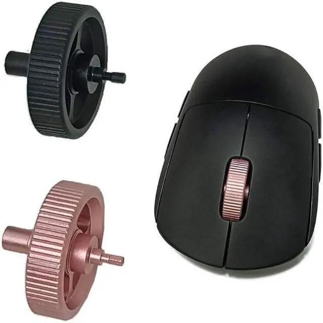 Alt view image 2 of 6 - Mouse Roller Replacement Parts Metal Mouse Pulley Scroll Wheel for  G PRO Wireless Mouse Repair Parts(Black)