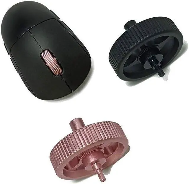 Alt view image 5 of 6 - Mouse Roller Replacement Parts Metal Mouse Pulley Scroll Wheel for  G PRO Wireless Mouse Repair Parts(Black)