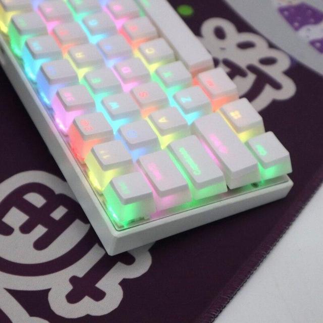 Alt view image 3 of 6 - PBT OEM Backlit Keycaps Compatible for Cherry MX Kailh Outemu Content Switches(Glass purple)