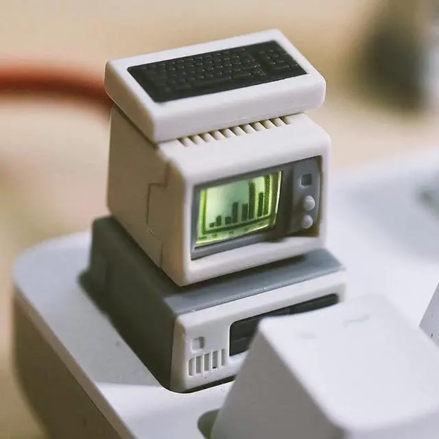 Alt view image 4 of 6 - Unique Keycaps Gifts for Friend Backlit K02 Keycap Classic Style KeyCaps