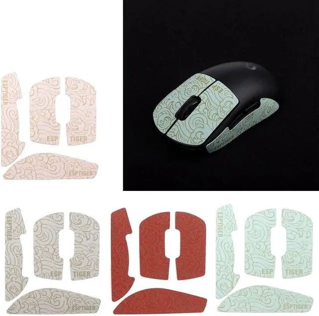 Alt view image 2 of 6 - Esports Tiger Mouse Skin Grips Skates Handmade Non Slip Side Sticker Sweat Resistant forlogitech-G PRO X Superlight GPX