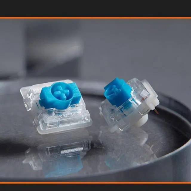 Alt view image 4 of 6 - Low Profile 2.0 Switch 3Pin Blue Red Brown RGB Customized DIY Hot Swap Mechanical Keyboard Switches for GATERON2.0 KS-33(R)