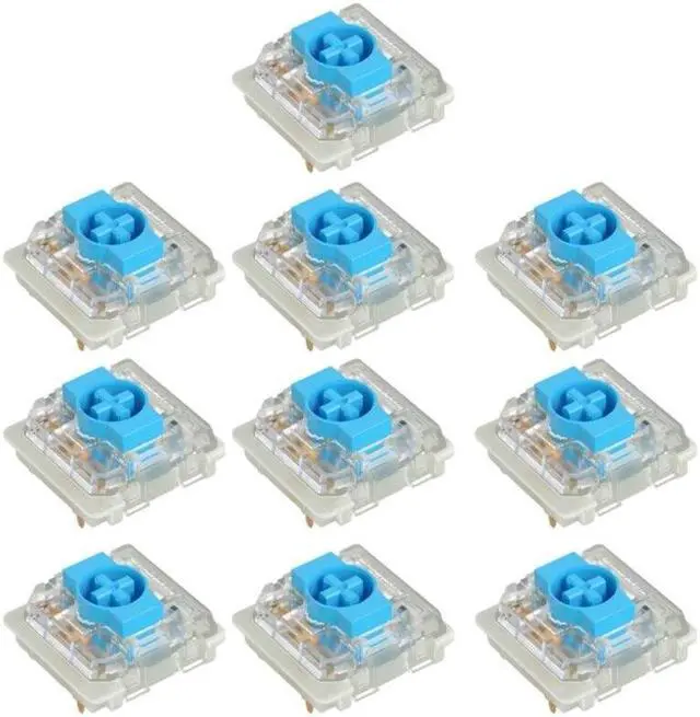 Main image of Low Profile 2.0 Switch 3Pin Blue Red Brown RGB Customized DIY Hot Swap Mechanical Keyboard Switches for GATERON2.0 KS-33(BL)