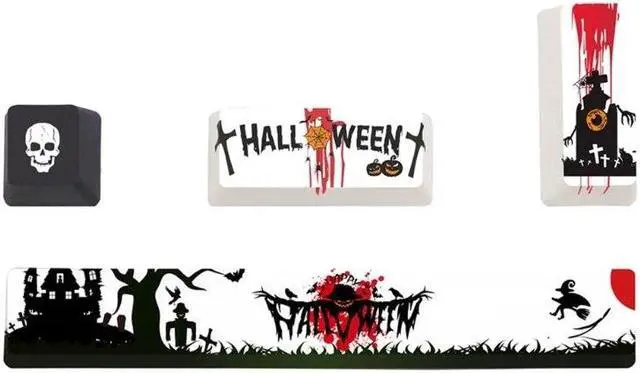 Main image of Profile 4 Keys Keycaps Set Esc Enter Space Bar 6.25U PBT Dye-Sublimation for Mechanical Keyboard Keycap