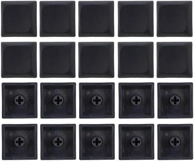 Main image of 1U Keycap Unique Character XDA Profile Thick PBT Blank Keycap for MX Switch(Black)