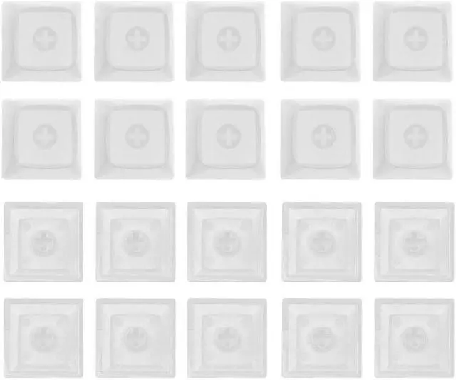 Alt view image 4 of 6 - 1U Keycap Unique Character XDA Profile Thick PBT Blank Keycap for MX Switch(Black)