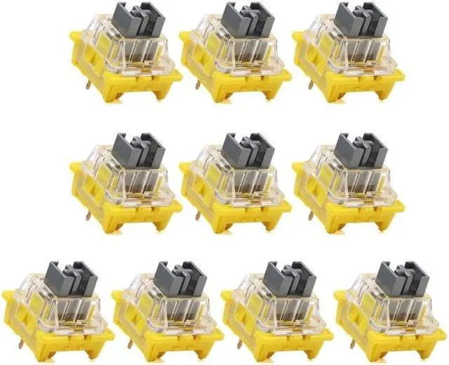 Main image of Mechanical Gaming Keyboard Linear Plate Mounted  3 Pin RGB Switches