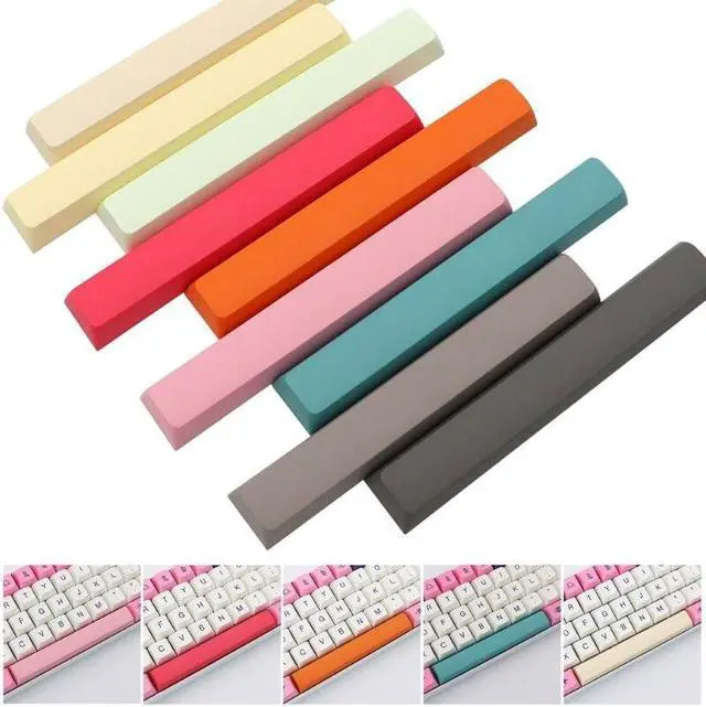 Alt view image 2 of 6 - Durable PBT 6.25X Spacebar Keycap XDA Profile Five-Side Dye Subbed Keycaps 1PC(Beige)