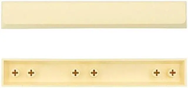 Main image of Durable PBT 6.25X Spacebar Keycap XDA Profile Five-Side Dye Subbed Keycaps 1PC(light yellow)