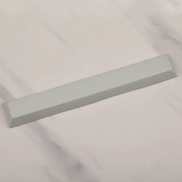 Alt view image 5 of 6 - Durable PBT 6.25u 7u Spacebar Keycap DSA Profile Five-Side Dye Subbed Keycaps(7u light gray)