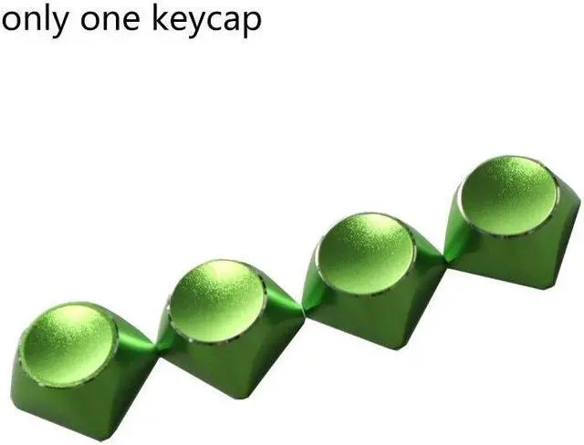Main image of 1PC Multicolor Metal  Keycaps Mechanical Keyboard XDA Profile Backlit for KEY(Green)