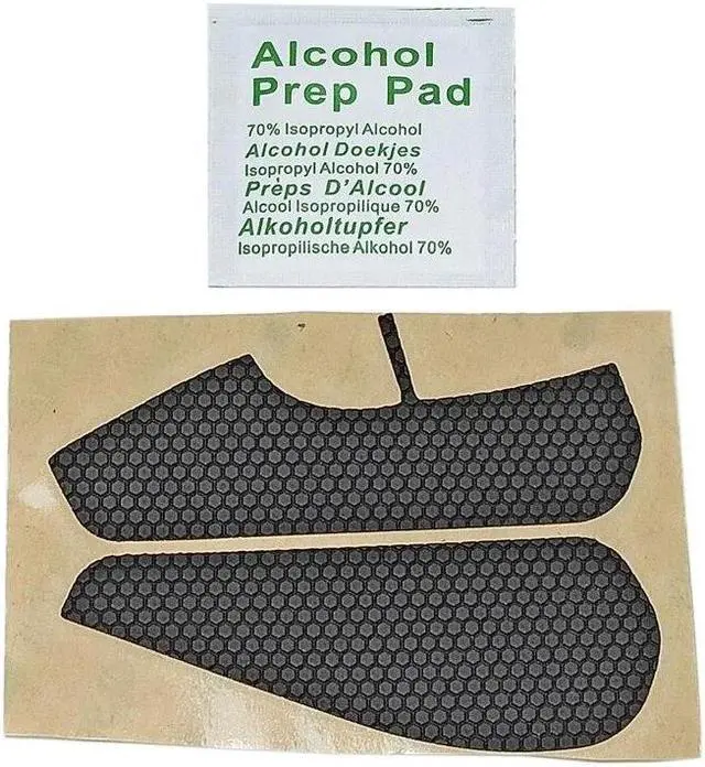 Main image of Mouse Skates Side Stickers Anti-slip Pad Grip Tape forlogitech-RIVAL 300 Mouse(Black)