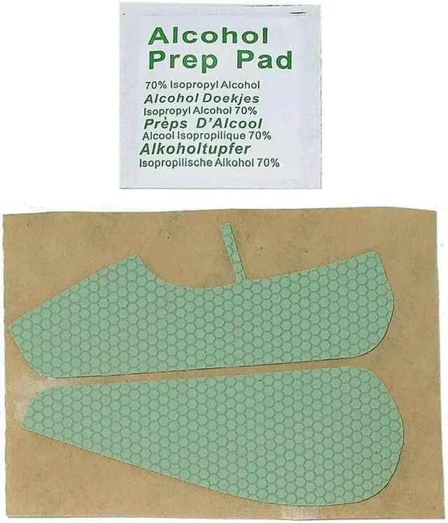 Alt view image 4 of 6 - Mouse Skates Side Stickers Anti-slip Pad Grip Tape forlogitech-RIVAL 300 Mouse(Black)