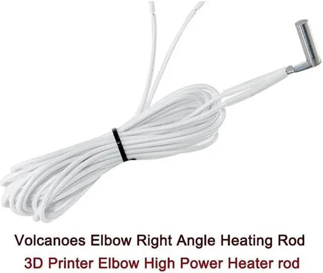 Alt view image 2 of 6 - 24V 70W High-Temperature  Cartridge Heating Tube for v6 Volcano Heaterblock 3D Printers Hotend 200cm/78.74in