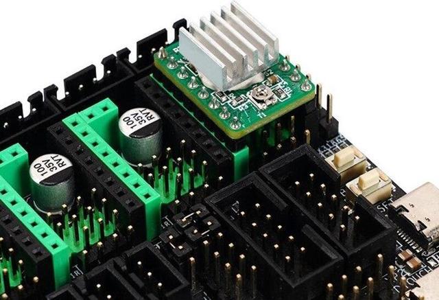 Alt view image 4 of 6 - Quality PCB-Stepper Motor Driver Module for 3D Printers Controller Boards