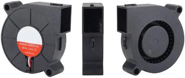 Alt view image 4 of 6 - 5015 DC5V MK3S+ Cool Blower Fan Extruder Hotend Cooler Sleeve Bearing Radiator