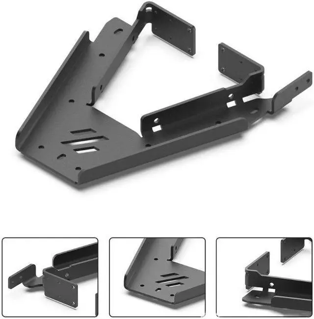 Alt view image 3 of 6 - For 0.2 V0.1 3D Printer Kirigami Bed Support Aluminum Nut Mount Block