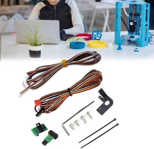 Alt view image 2 of 6 - 3D Printer Accessories For CR10 /Ender-3//Ender-3  BL  Connection Cable Extension Bracket 3D Printer Part