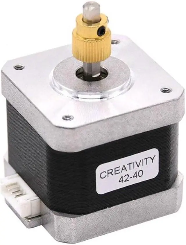 Main image of 3D Printer Stepper Motor 42-40 with 40 Teeth Brass Extrusion Gear For Ender-3/Ender-3 Pro/Ender-5/CR10 3D Printer Part