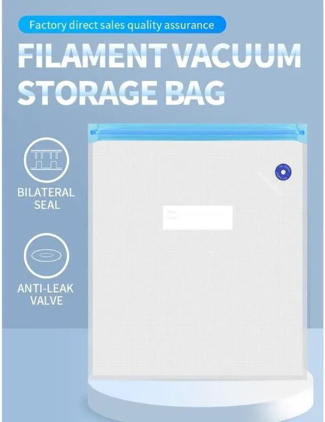 Alt view image 5 of 6 - 3D Printer Consumables Vacuum Sealing Bags Vacuum Pump PLA TPU Material ABS Wire Compression Storage Bag Set(1)