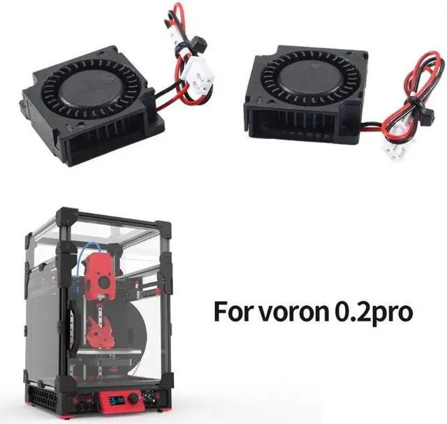 Alt view image 3 of 6 - 3010 Blower Fans for  0.1/0.2 Cooler 30mm 3D Printer Cooling Fan Blower Fan