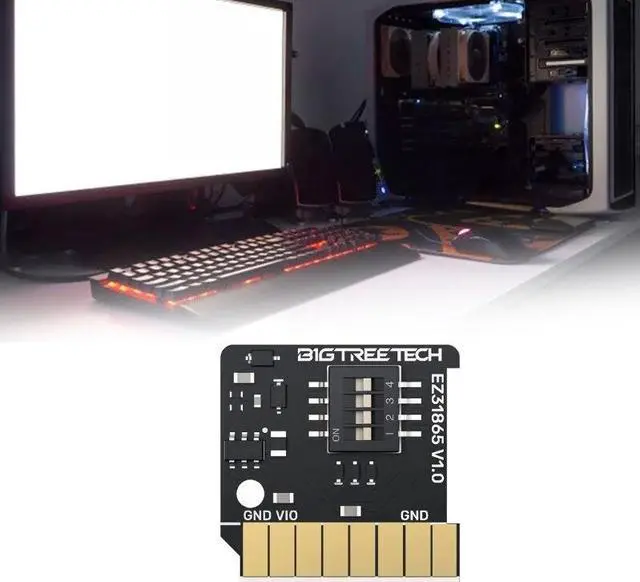 Alt view image 2 of 6 - 3D Printer EZ31865 V1.0 Module Support PT1000 & PT100 Temperature Sensors with 2/3/4 Wires Max31865 Chip
