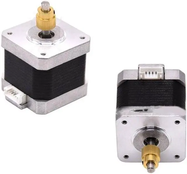 Alt view image 5 of 6 - 3D Printer Stepper Motor 42-40 with 40 Teeth Brass Extrusion Gear For Ender-3/Ender-3 Pro/Ender-5/CR10 3D Printer Part